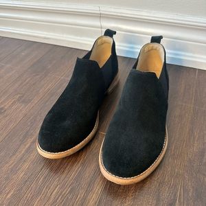 Clarks Edenvale Page Fashion Boot Black Suede